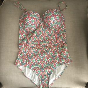 Tory Burch Lipsi One Piece swimsuit XL